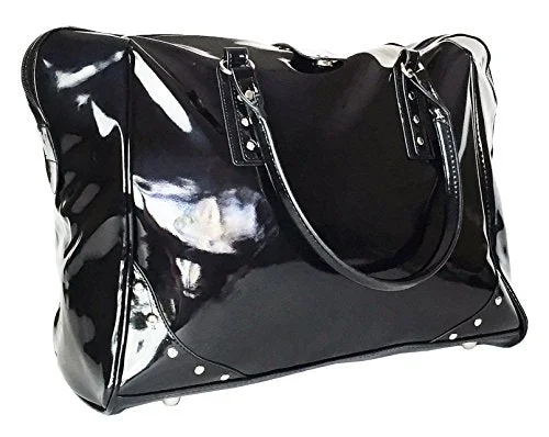 Trendy Flyer 19" Large Duffel/Tote Bag Luggage Travel Gym Purse Case Black