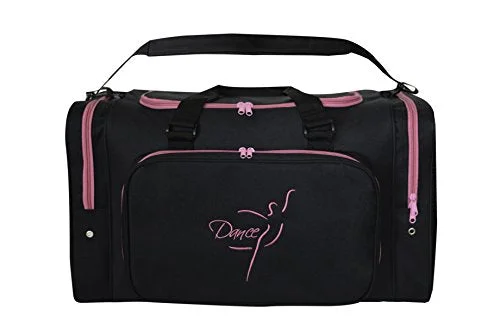 Sassi Designs Classy Dancer 22" Black Duffel Bag