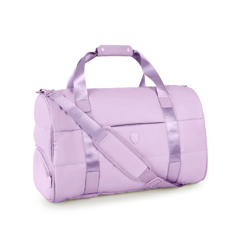 The Puffer Duffel Bag - Lavender