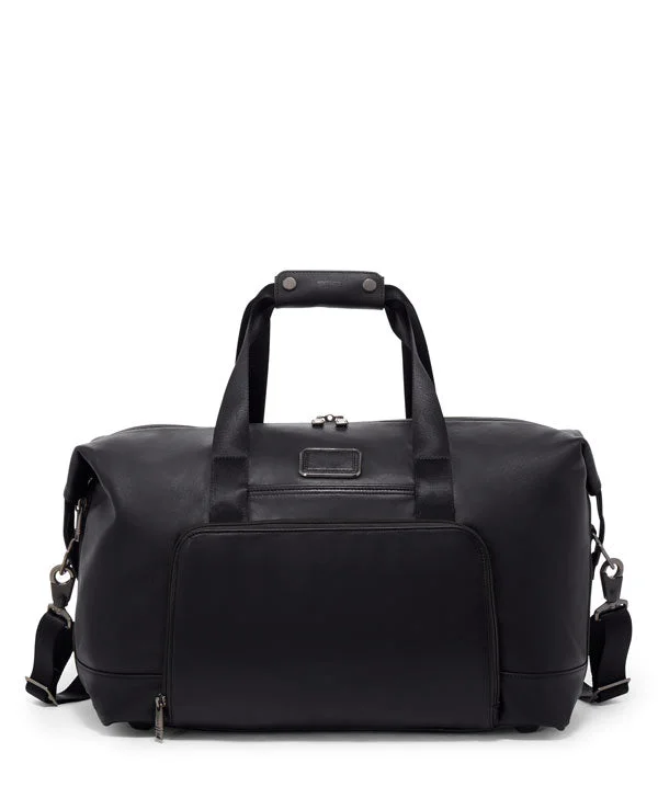 Alpha 3 Double Expansion Travel Satchel - Black