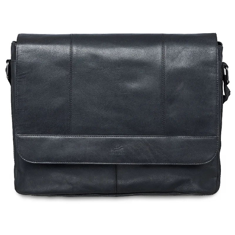 Messenger bag for 15'' Laptop / Tablet, 16.25" x 3.25" x 12", Black