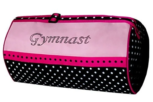 Sassi Designs Dots Gymnast Medium Roll Duffel Bag