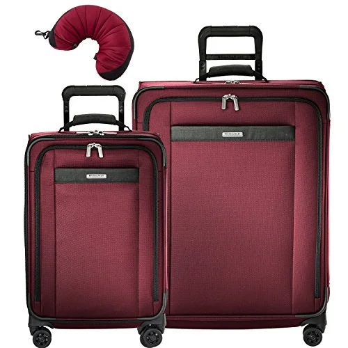 Briggs & Riley Transcend Vx 3 Piece Spinner Set | Tall Carry-On Expandable Spinner | Medium