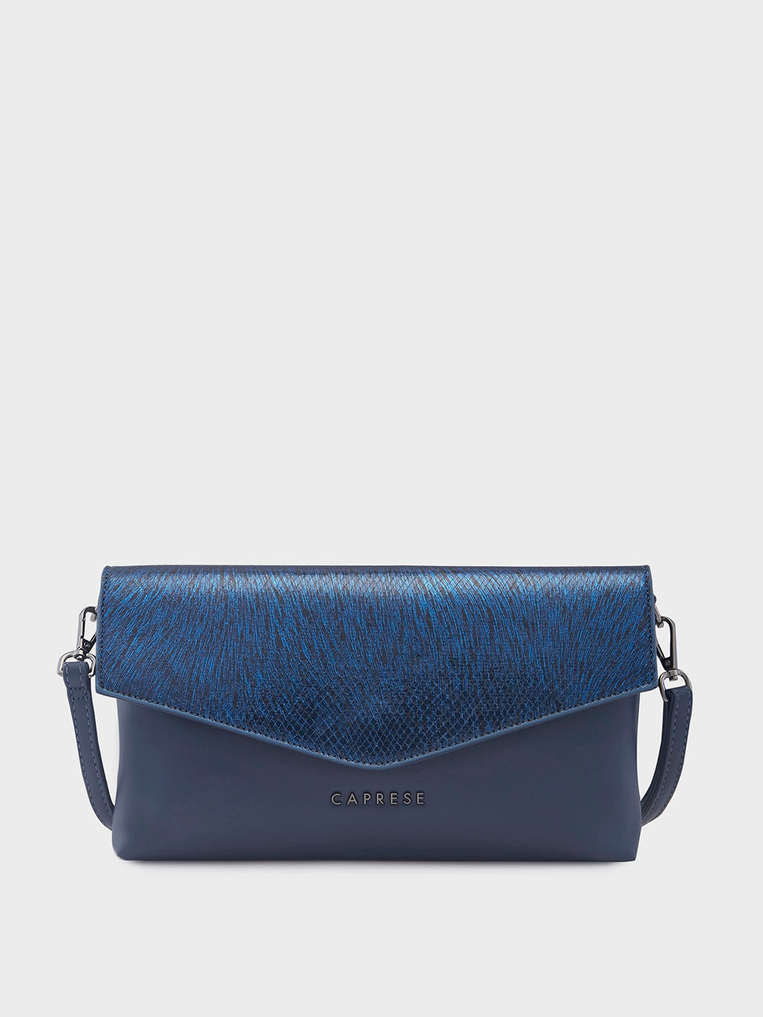 Caprese Ava Clutch Large Navy