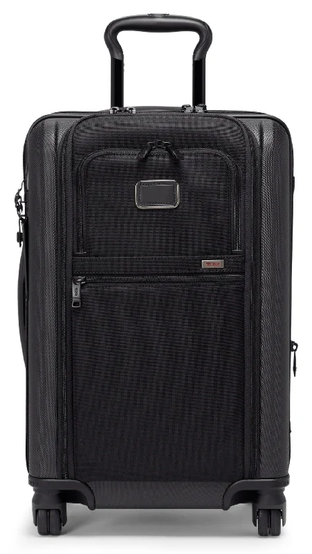 ALPHA HYBRID 4 Wheeled International Expandable Carry-On Small - Black