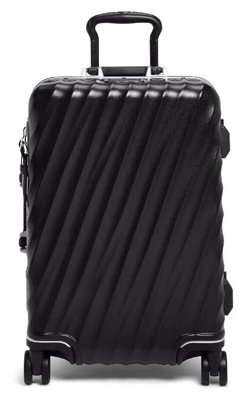 19 Degree Frame International 4 Wheeled Carry-On 55cm - Black Texture