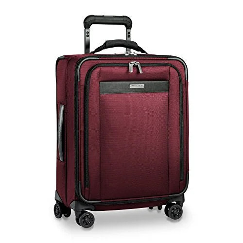 Briggs & Riley Transcend Wide Carry-On Expandable Spinner, Merlot