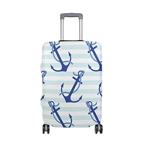 GIOVANIOR Anchors Luggage Cover Suitcase Protector Carry On Covers