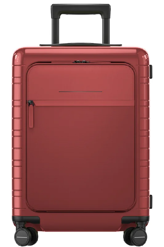 M5 Essential Cabin Luggage (37L) - Glossy True Red