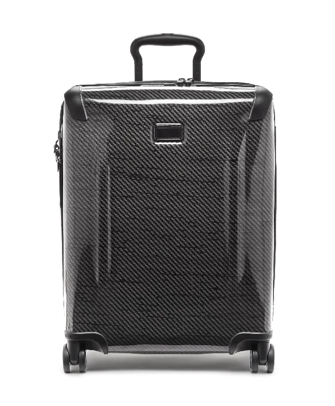 TEGRA-LITE Continental Expandable 4 Wheeled Carry-On - Black/Graphite