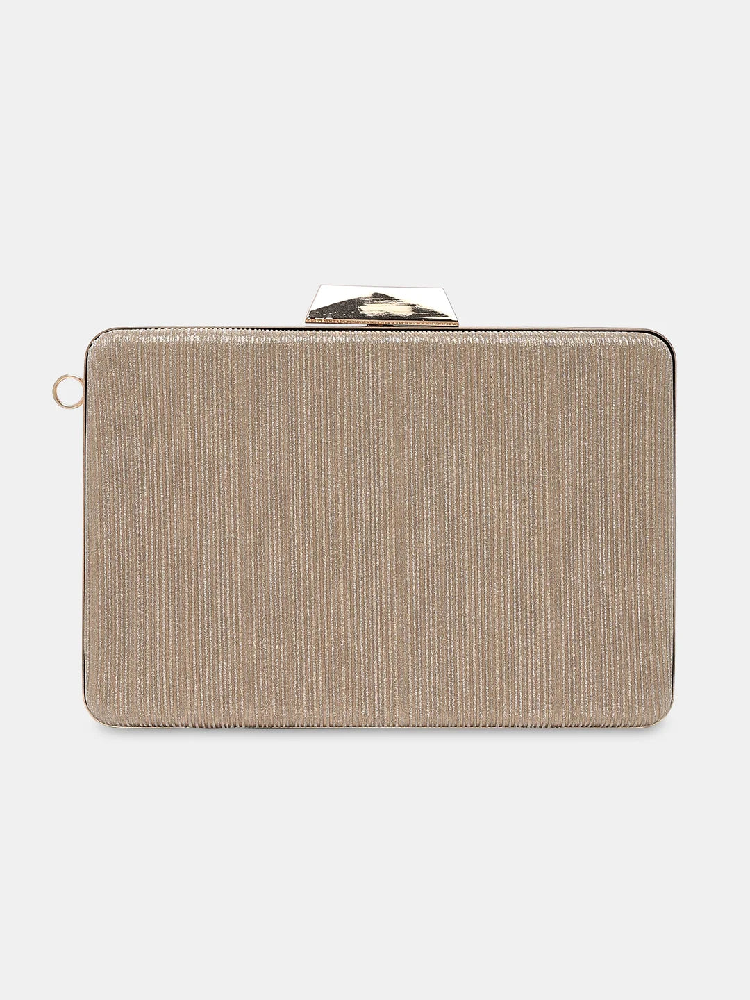 Caprese Goldy Clutch Small Gold