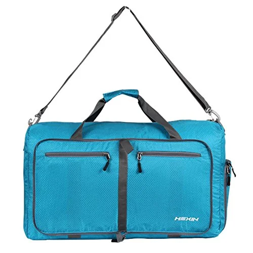 HEXIN Men Women Carry on Duffel Bag Lightweight Luggage Travel Bag Duffle Weekend Gym Bag