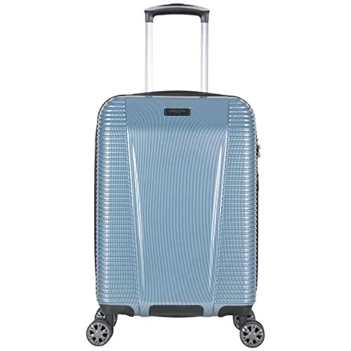 Kenneth Cole New York Sudden Impact 2.0 20" Hardside Expandable 8-Wheel Spinner Carry-on Luggage with TSA Lock, Ice Blue