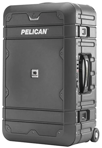 Pelican Elite Luggage | Carry-On with Enhanced Travel System (EL22-22 inch) - Grey/Black