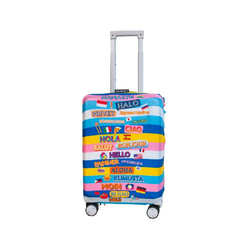 Wanderskye Luggage Cover | Best Sellers - Hello in all Languages