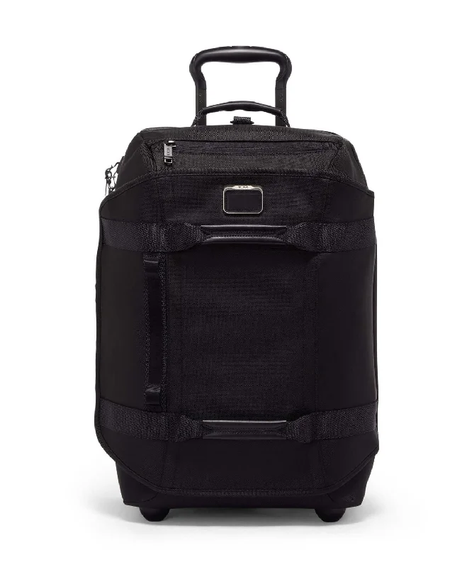 ALPHA BRAVO Wheeled Duffel Carry-On 55cm - Black