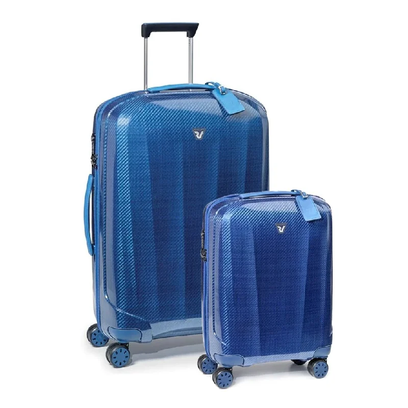 Roncato We Are Glam Hardsided Spinner Suitcase Duo Set - Blue