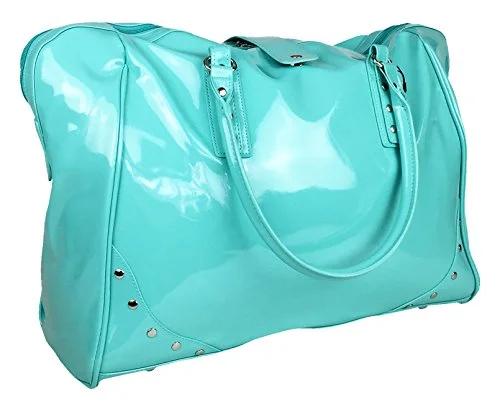 Trendy Flyer 19" Large Duffel/Tote Bag Luggage Travel Gym Purse Case Turquoise