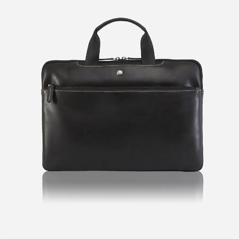 Extra Slim Laptop Brief, Black