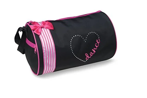 Dancer Heart & Bows Duffel Bag