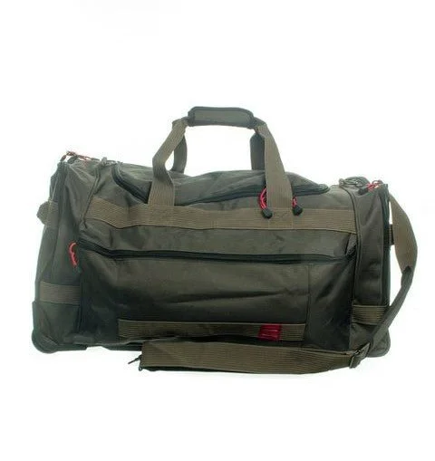 Tosca Trail Cardura Wheeled Duffel Bag | Green