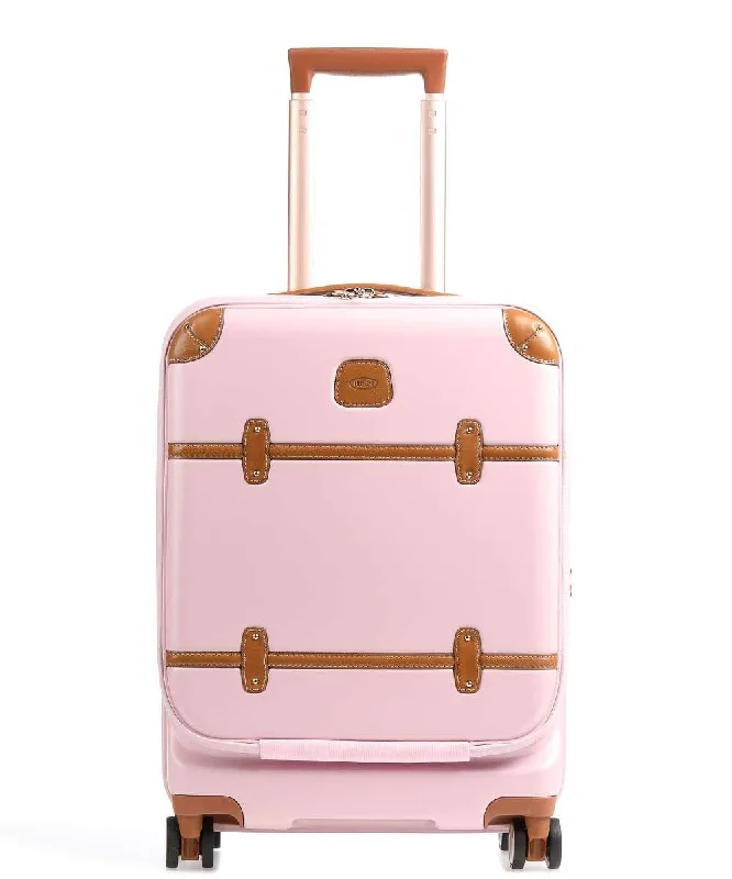 Bellagio 2 Trolley 55cm with Front Pocket - Pink