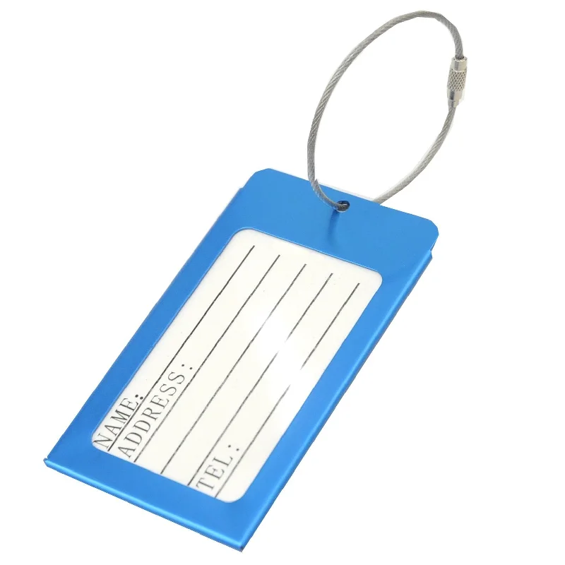 Voltage Valet - Metal Luggage Tag