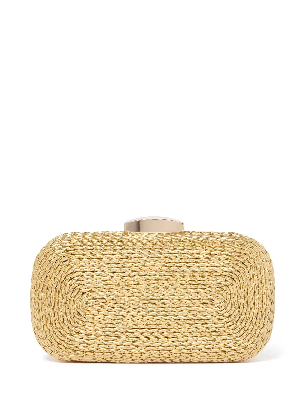 Reese Rope Hardcase Clutch - Signature