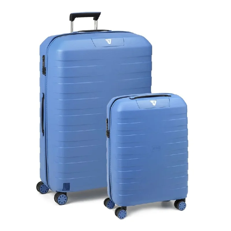 Roncato Box Young Hardsided Spinner Suitcase Duo Set Ocean/Black